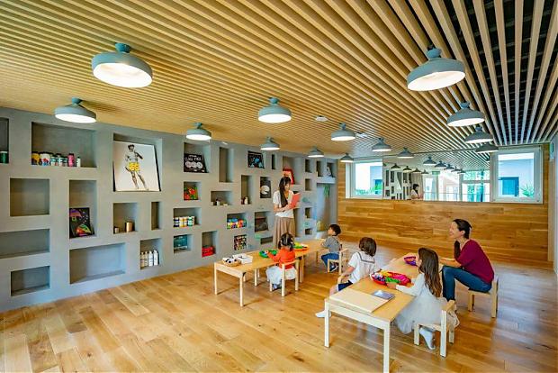體驗鋼筋混凝土叢林中的愛之園幼兒園（LEED認(rèn)證）