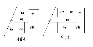 建筑戶型中衛生間平面布局的通病