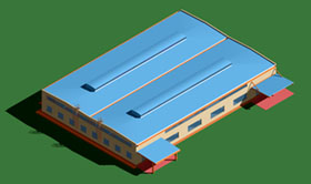 中國首款工業(yè)廠房建筑設計軟件-TH-ArchP2012