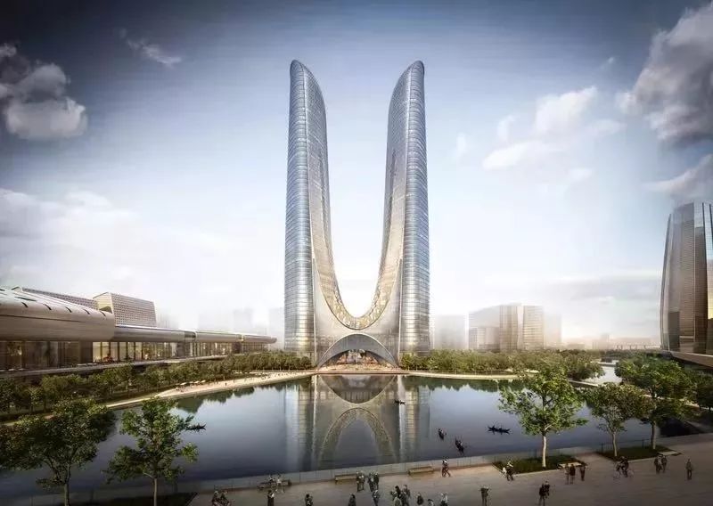 耗資11億、重達1280噸、40米高空上的“蓮花”建筑開花了！網友：撲面而來的中國風！