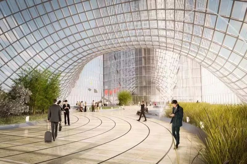 耗資11億、重達1280噸、40米高空上的“蓮花”建筑開花了！網友：撲面而來的中國風！