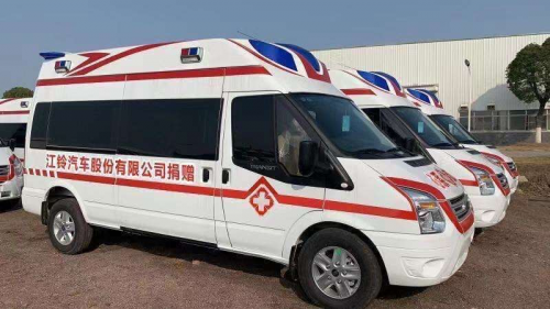 全國(guó)第一批，江鈴福特全順負(fù)壓救護(hù)車(chē)奔赴武漢