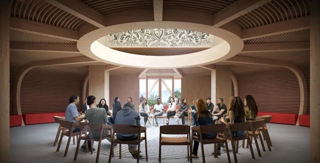 加拿大第一座零碳、最大規(guī)模的木質(zhì)高教建筑