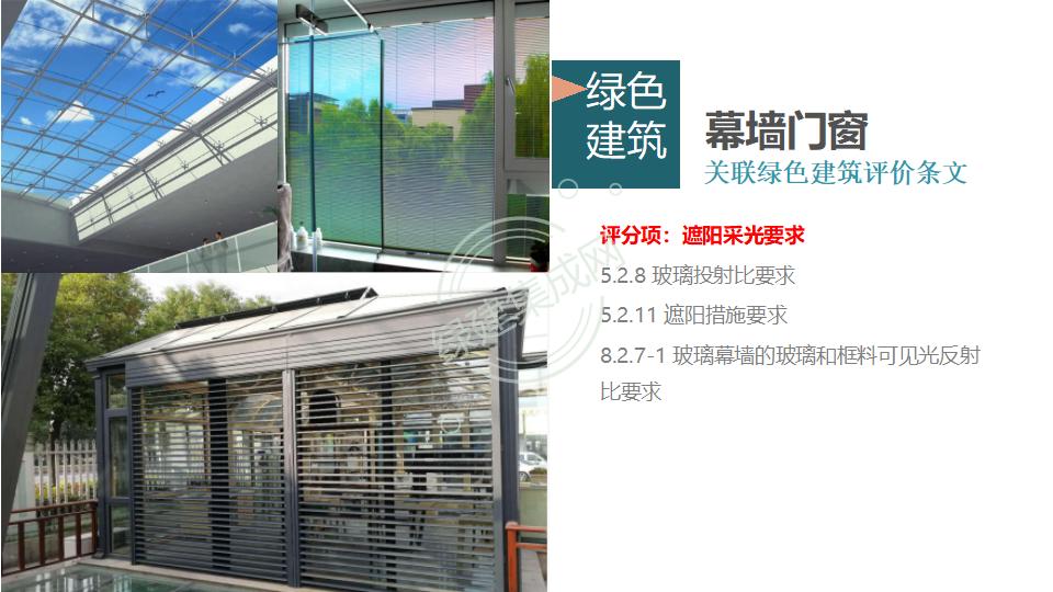 幕墻門窗賦能綠色建筑發展-綠色版2023-4-22講座版PPT