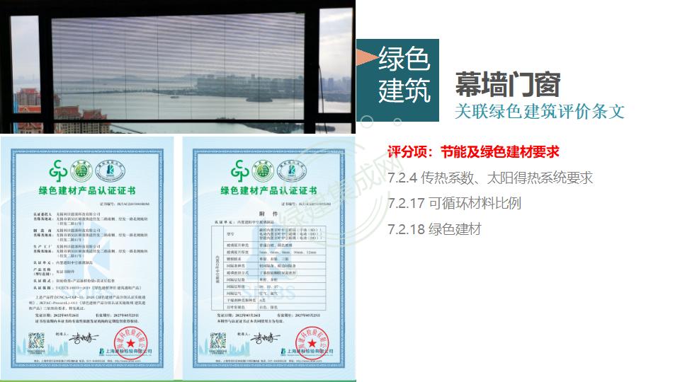幕墻門窗賦能綠色建筑發展-綠色版2023-4-22講座版PPT